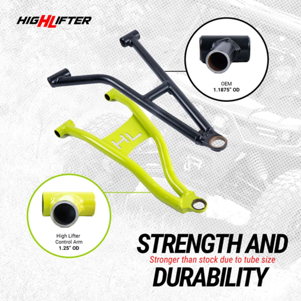 High Lifter Kawasaki Mule Pro FXT Rear Raked Upper/Lower Control Arms
