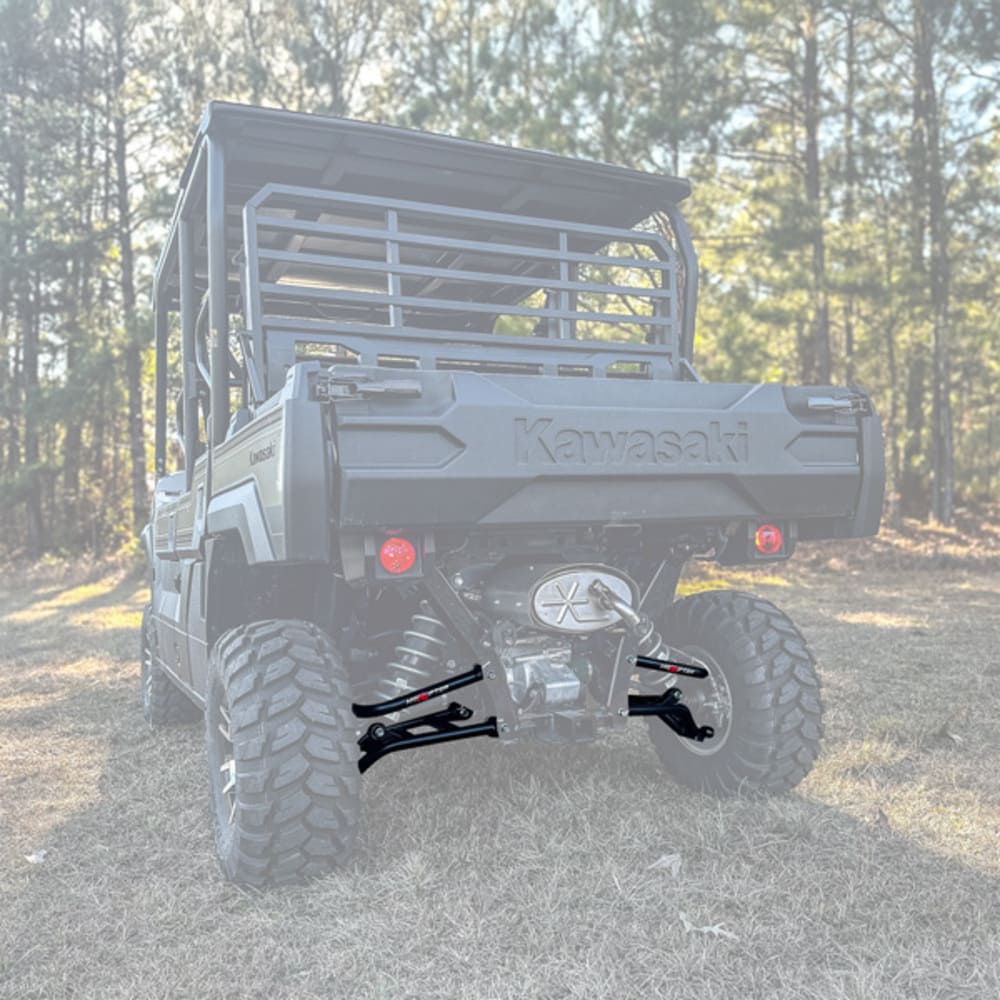 High Lifter Kawasaki Mule Pro FXT Rear Raked Upper/Lower Control Arms
