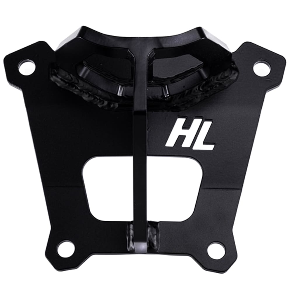 High Lifter Polaris RZR Turbo S Rear Tow Hook and Radius Bar Reinforcement Plate