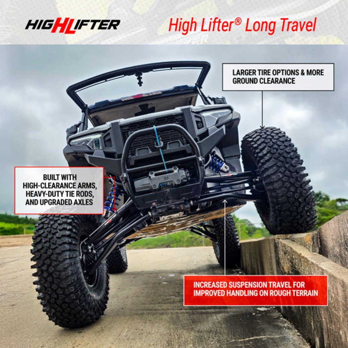 High Lifter Polaris Xpedition Long Travel Kit