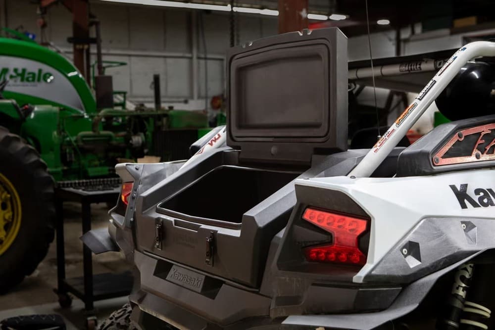 Highlands Cargo '20-'26 Kawasaki KRX Models UTV Rear Storage Box