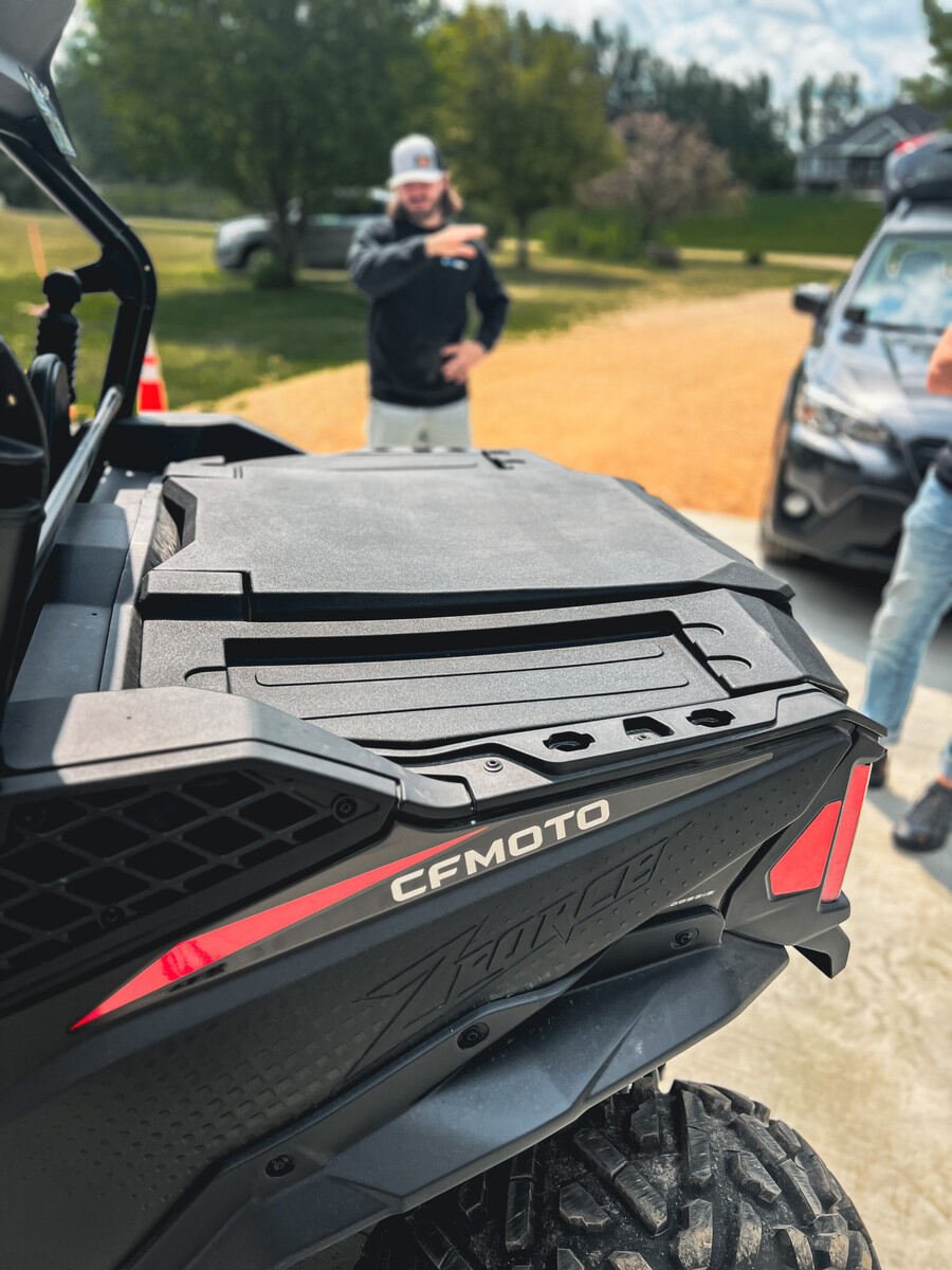 Highlands Cargo CF Moto Z-Force 800 Trail/950 Sport Cargo Box