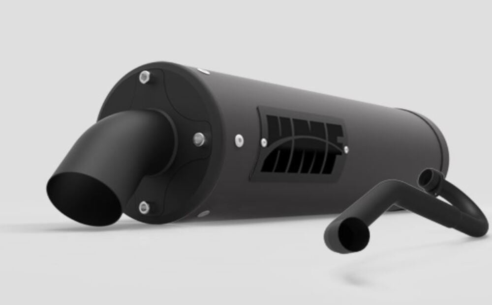 HMF '13-'22 Polaris RZR 570 Titan-QS Full Exhaust Systems - Blackout