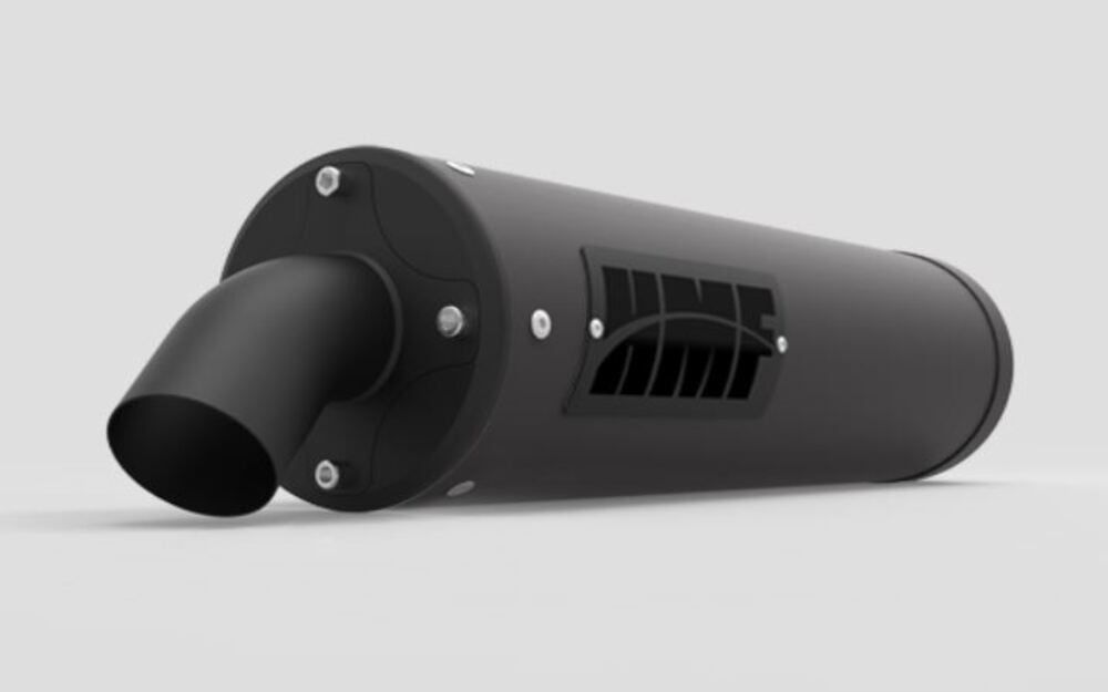 HMF '14-'20 Can-Am Commander 1000 Titan-QS Slip On Exhaust Systems - Blackout