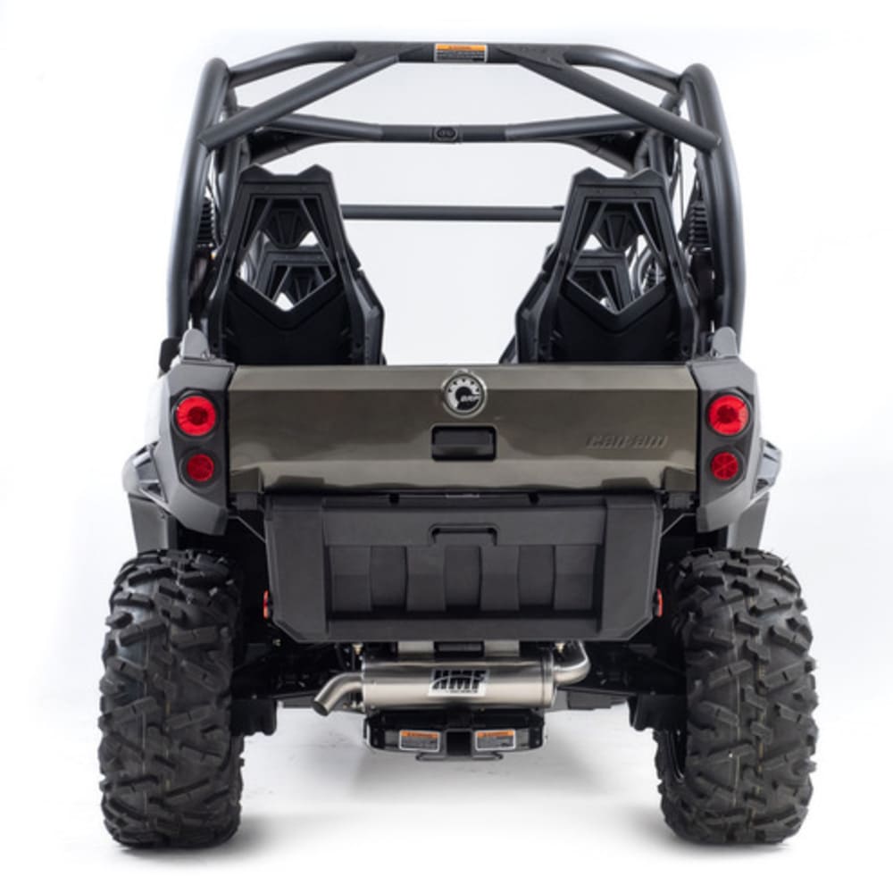 HMF '14-'20 Can-Am Commander 1000 Titan-XL Slip On Exhaust Systems - Blackout