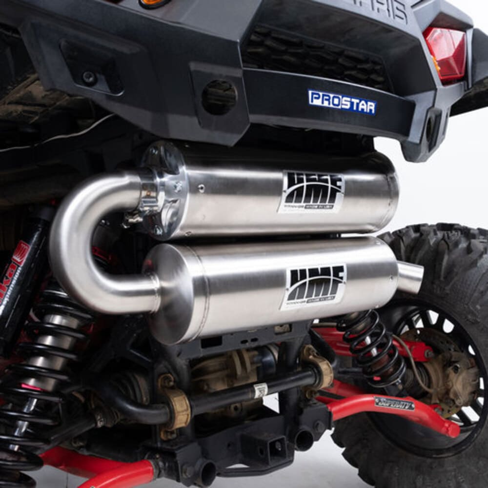 HMF '15-'20 Polaris RZR 4 900 Titan-QS Twin Loop Exhaust Systems