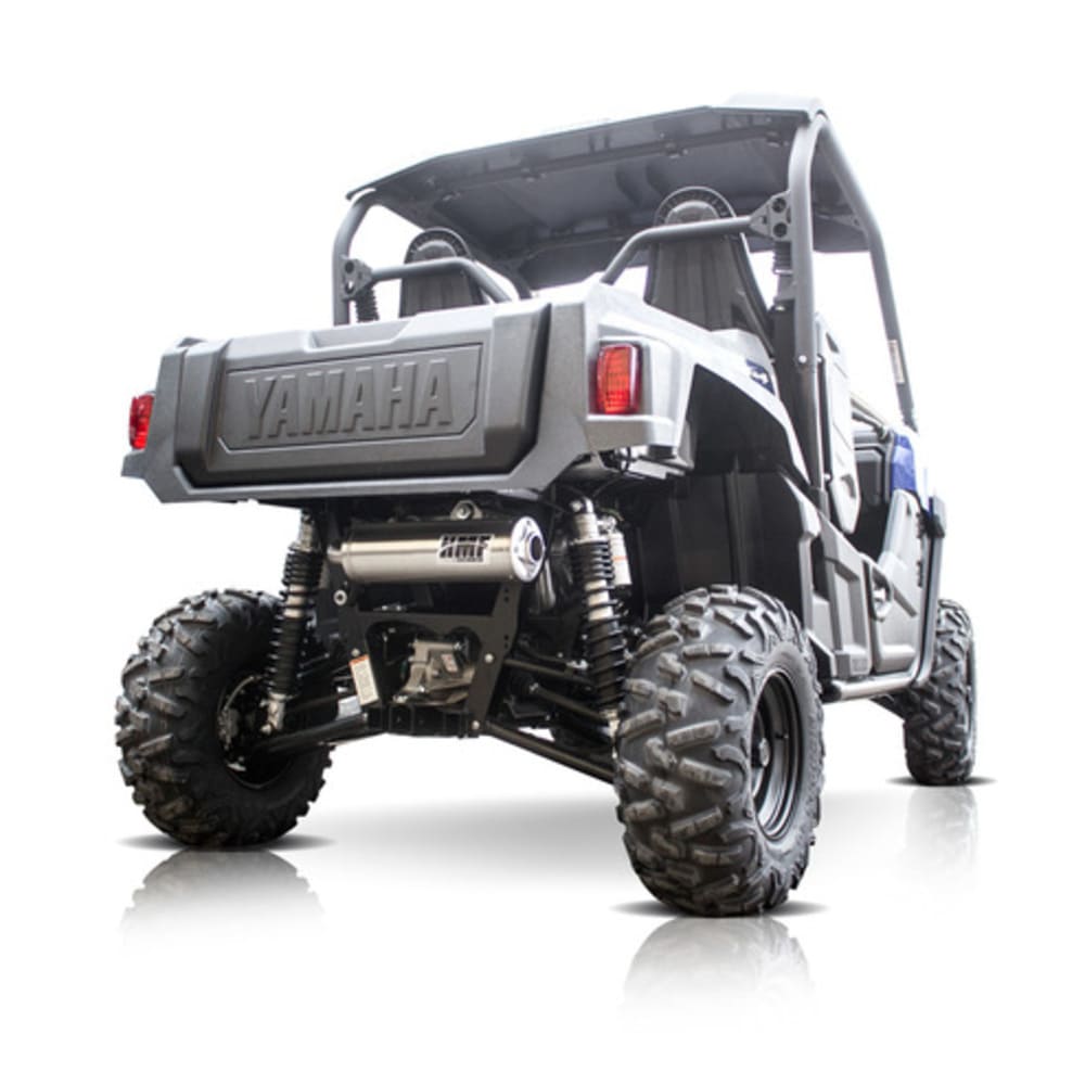 HMF '16-'18 Yamaha Wolverine Titan-XL Slip On Exhaust Systems - Blackout