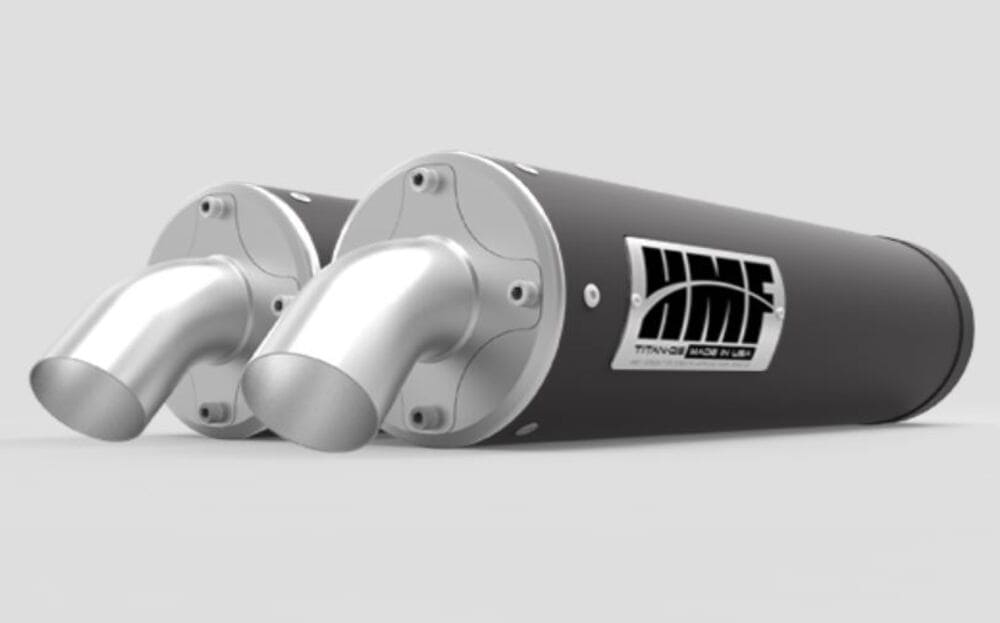 HMF '16-'21 Polaris RZR XP 4 Turbo Titan-QS Dual Slip On Exhaust Systems