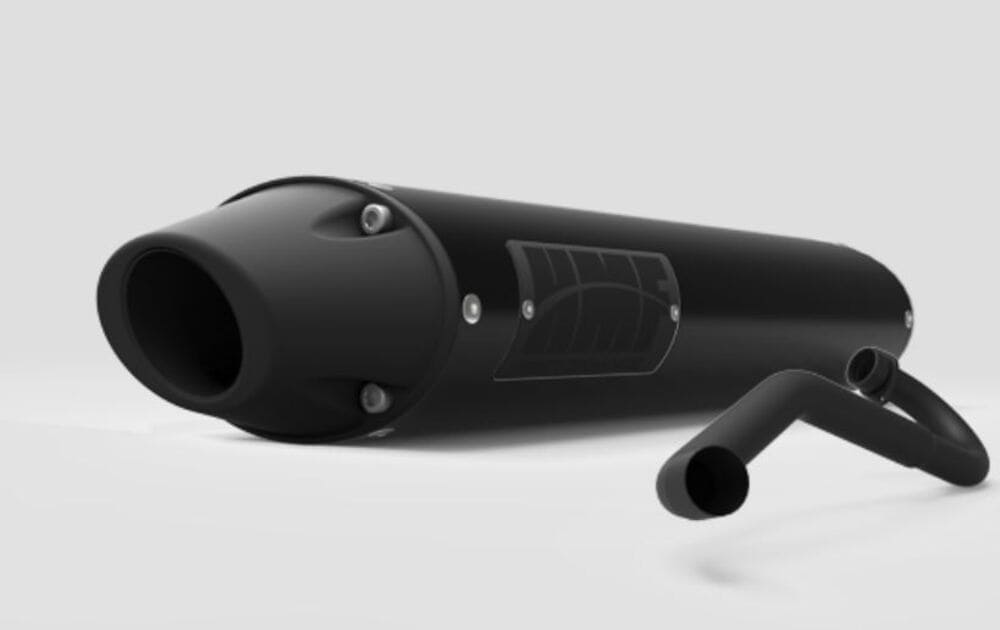 HMF '16-'22 Yamaha YXZ 1000R Performance Series Full Exhaust Systems - Blackout
