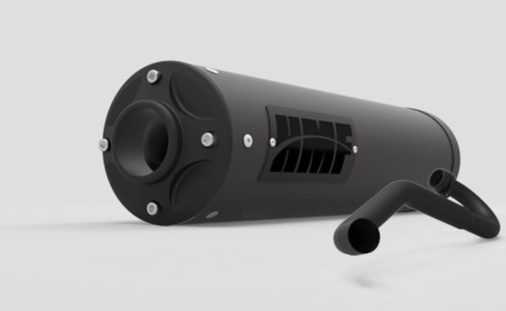 HMF '16-'22 Yamaha YXZ 1000R Titan-XL Full Exhaust Systems - Blackout