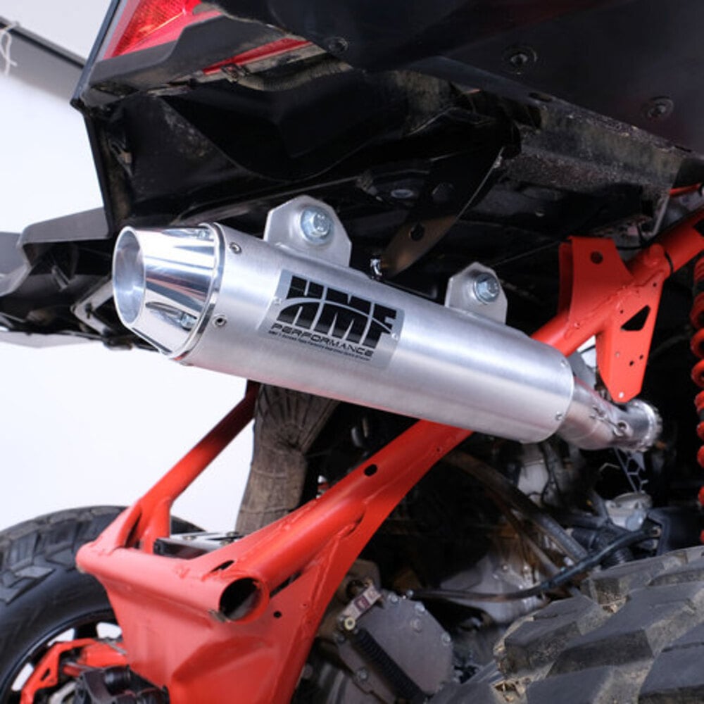 HMF '17-'21 Can-Am Maverick X3 Titan-SS Big Core (Turbo Back) Exhaust Systems - Blackout