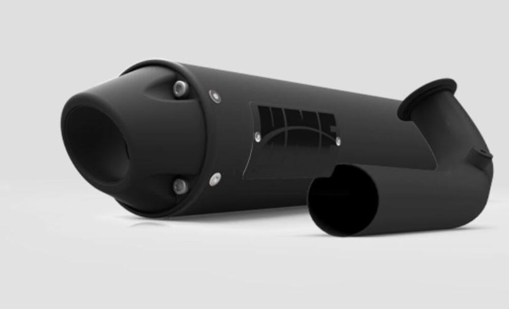 HMF '17-'22 Can-Am Maverick X3 Performance Big Core (Turbo Back) Exhaust Systems - Blackout