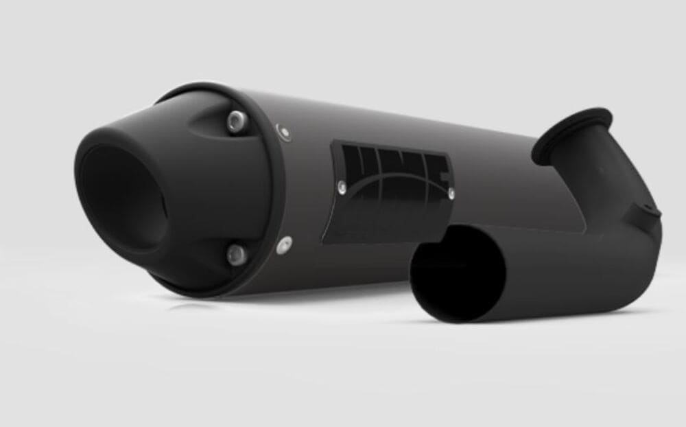 HMF '17-'22 Can-Am Maverick X3 Performance Big Core (Turbo Back) Exhaust Systems - Blackout