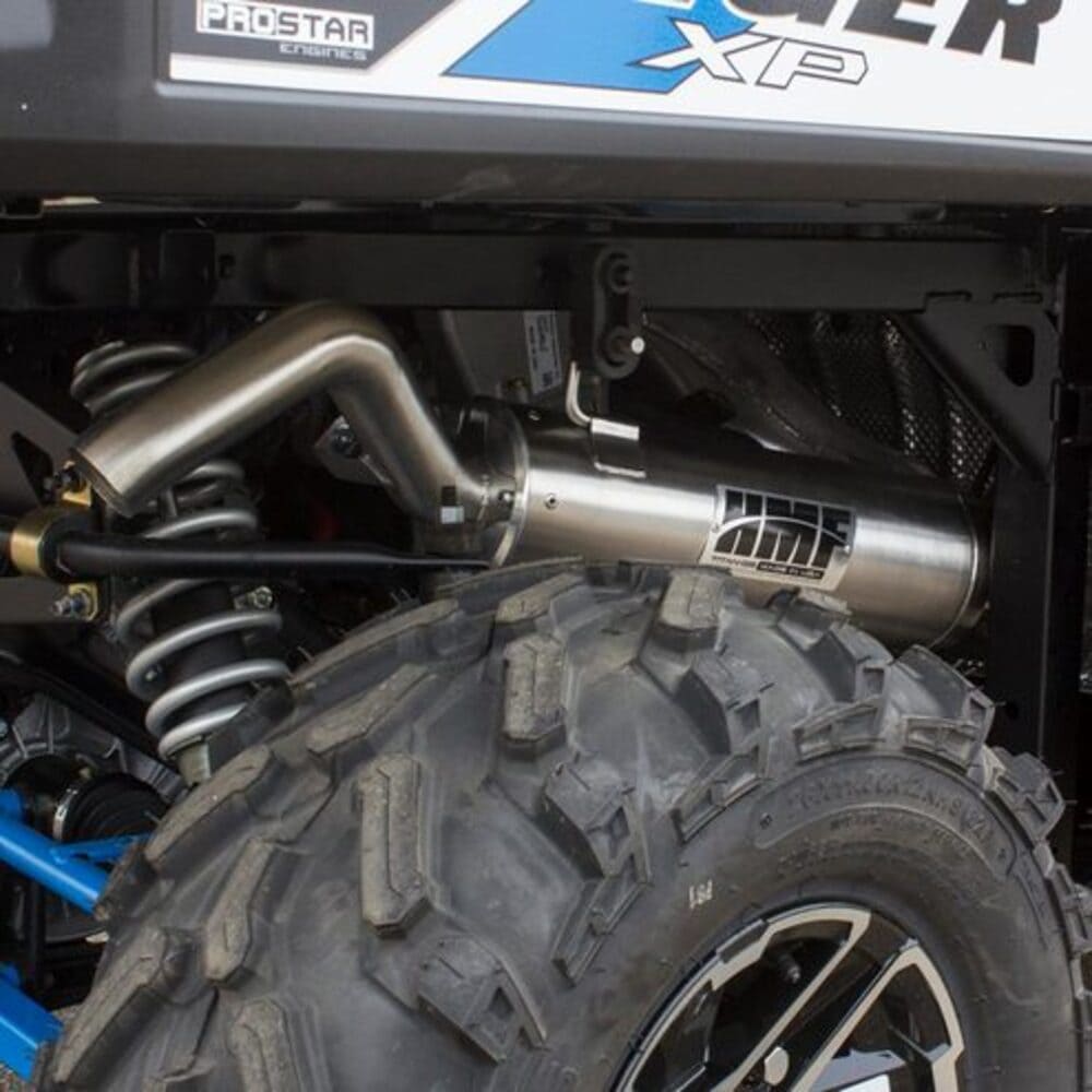 HMF '17 Polaris Ranger XP 1000 Titan-QS Slip On Exhaust Systems