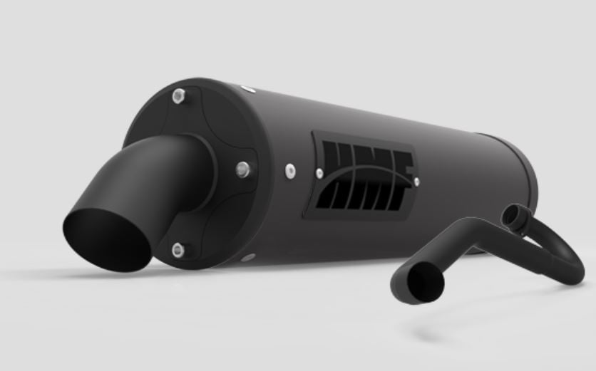 HMF '18-'22 Arctic Cat Wildcat XX Full Exhaust Systems - Blackout