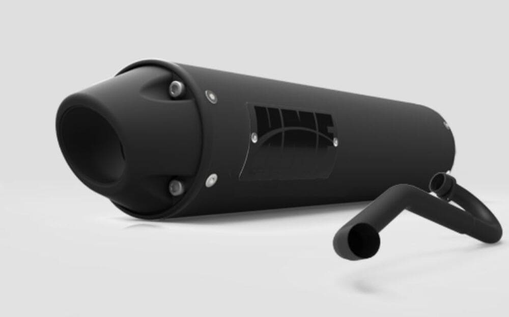 HMF '18-'22 Polaris RZR RS1 Performance Series Big Core Full Exhaust Systems - Blackout