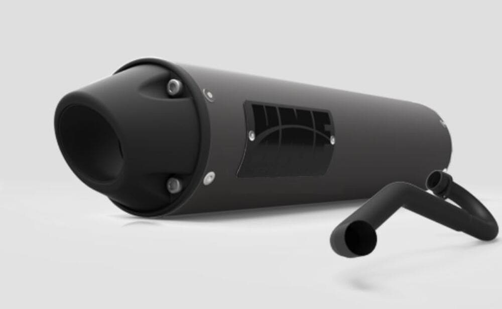HMF '18-'22 Polaris RZR RS1 Performance Series Big Core Full Exhaust Systems - Blackout