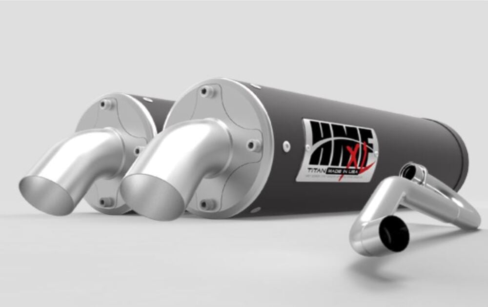 HMF '18-'22 Polaris RZR RS1 Titan-XL Dual Full Exhaust Systems