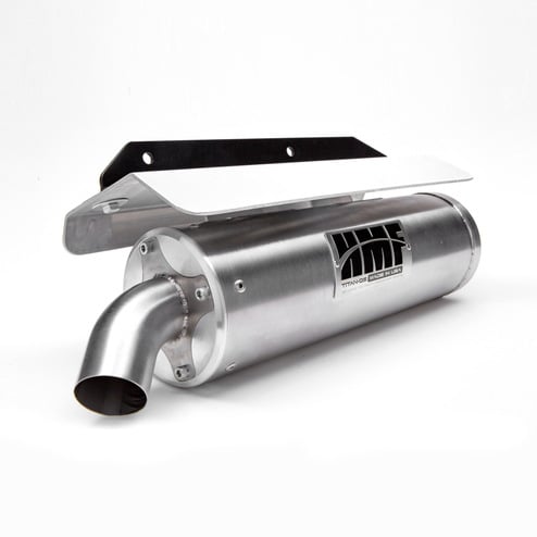 HMF '18-'22 Yamaha Wolverine Titan-QS Slip On Exhaust Systems