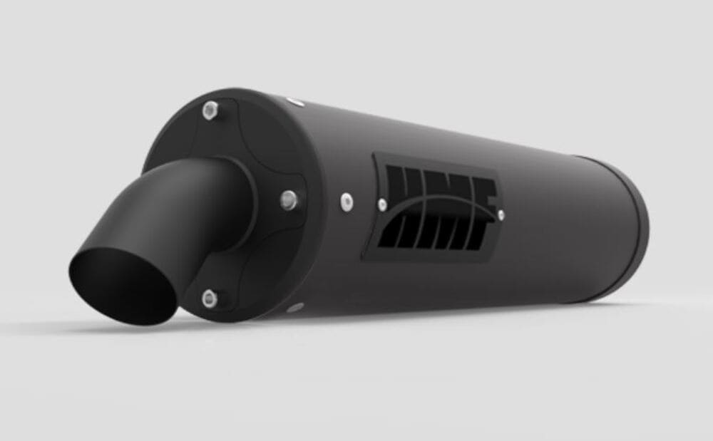 HMF '19-'22 Can-Am Maverick Sport 1000R Titan-XL Slip On Exhaust Systems - Blackout