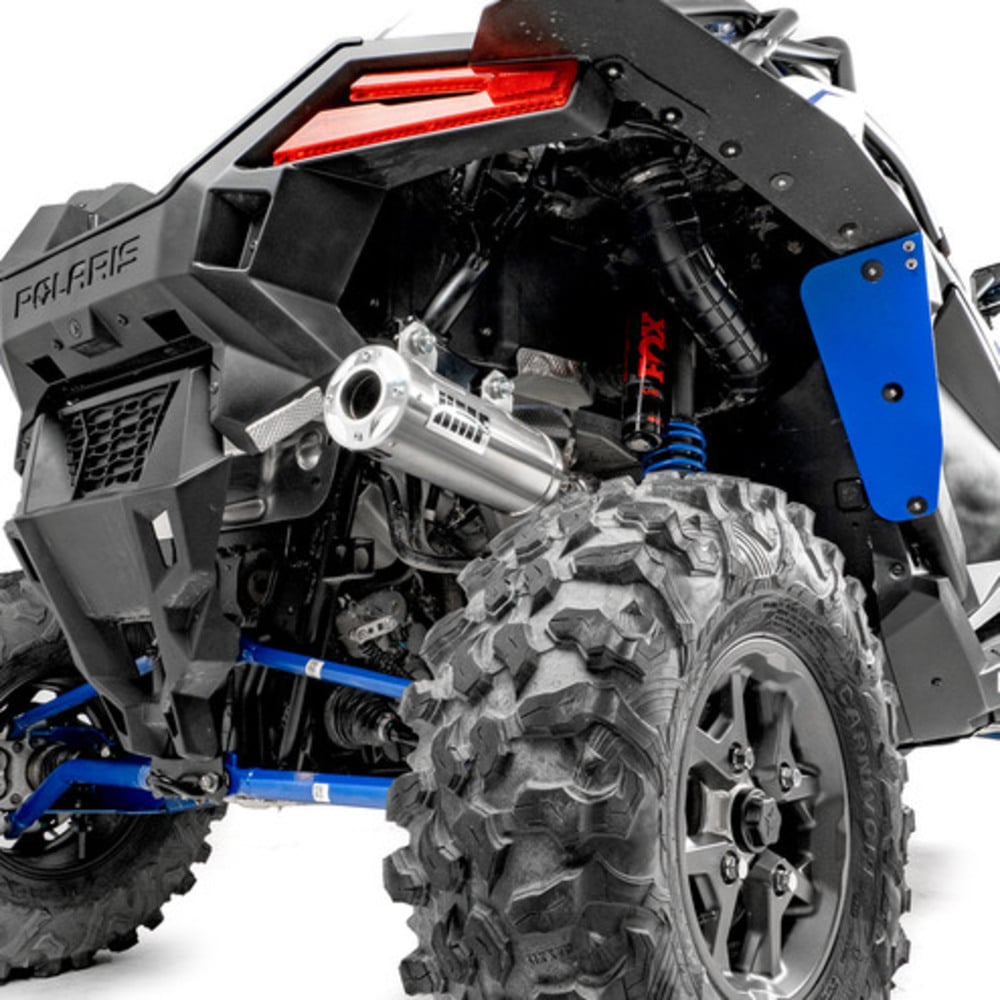 HMF '20-'22 Polaris RZR Pro XP Titan-SS Big Core (Turbo Back) Exhaust Systems - Blackout