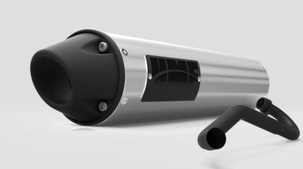 HMF Can-Am Maverick Performance Big Core 3/4 Exhaust System - Blackout