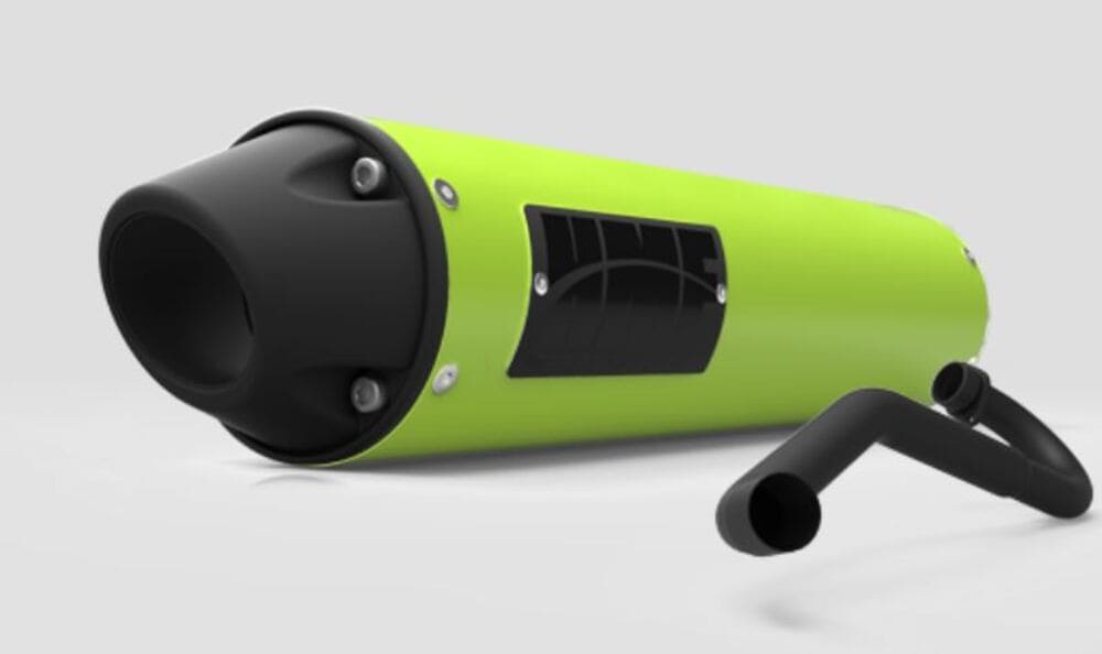 HMF Can-Am Maverick Performance Big Core 3/4 Exhaust System - Blackout