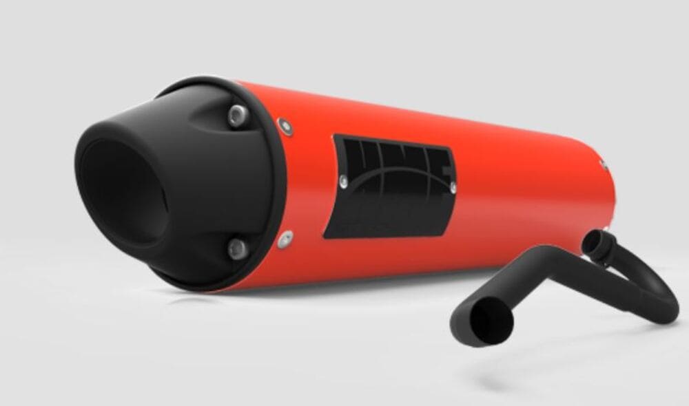 HMF Can-Am Maverick Performance Big Core 3/4 Exhaust System - Blackout