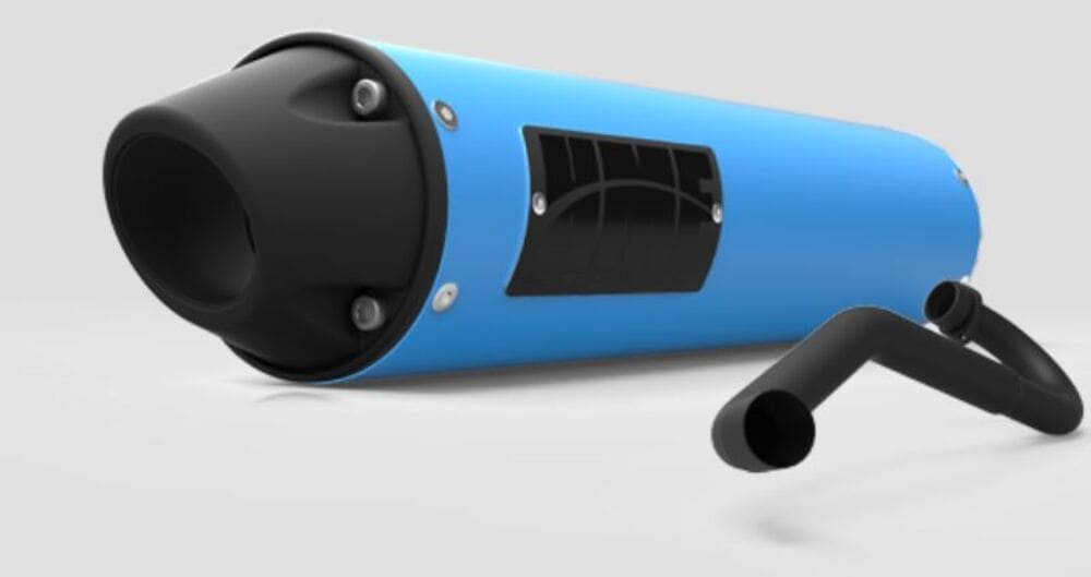 HMF Can-Am Maverick Performance Big Core 3/4 Exhaust System - Blackout