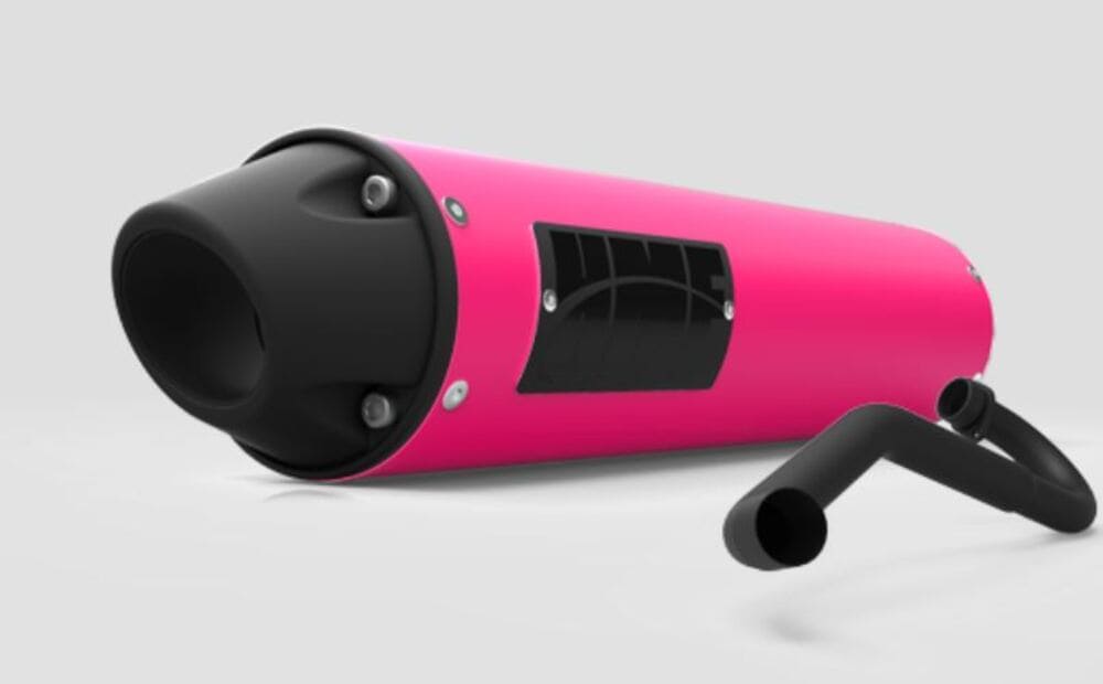 HMF Can-Am Maverick Performance Big Core 3/4 Exhaust System - Blackout