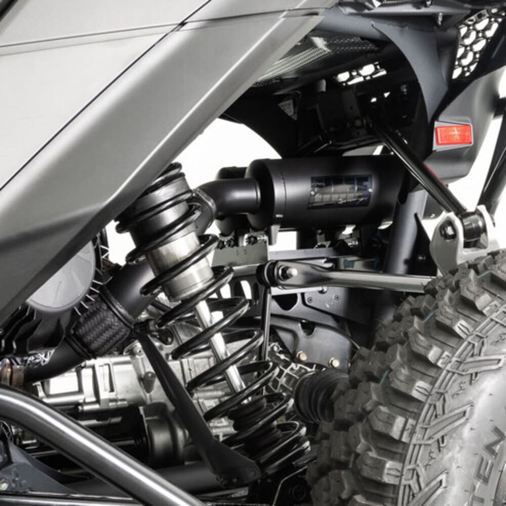 HMF Can-Am Maverick R Big Core Dual Turbo Back Exhaust Systems