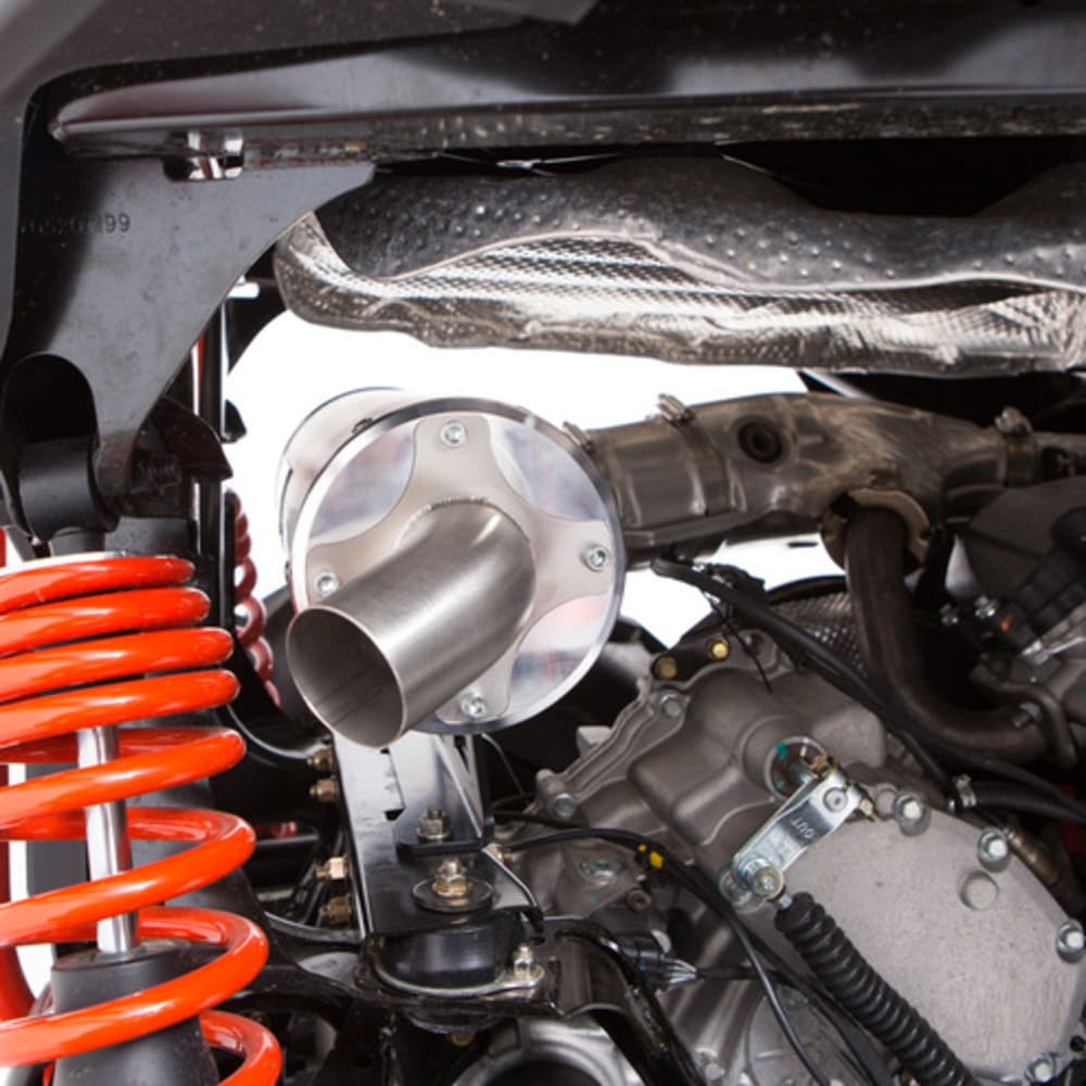 HMF Can-Am Maverick Trail 1000 Slip On Exhaust Systems - Blackout