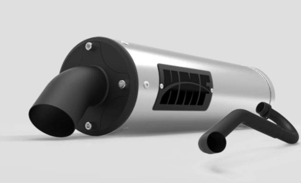 HMF Can-Am Maverick Trail 1000 Titan Full Exhaust Systems - Blackout