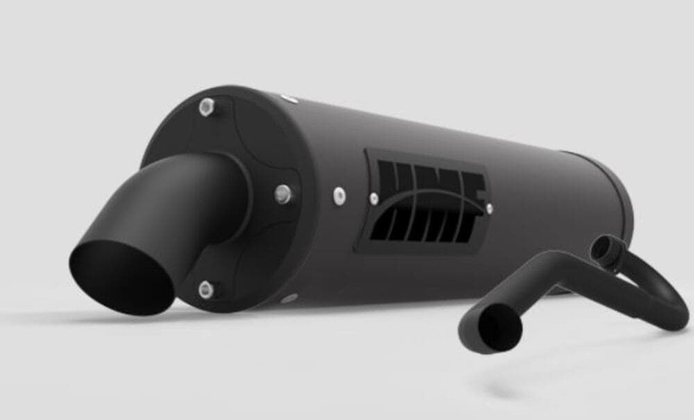 HMF Can-Am Maverick Trail 1000 Titan Full Exhaust Systems - Blackout