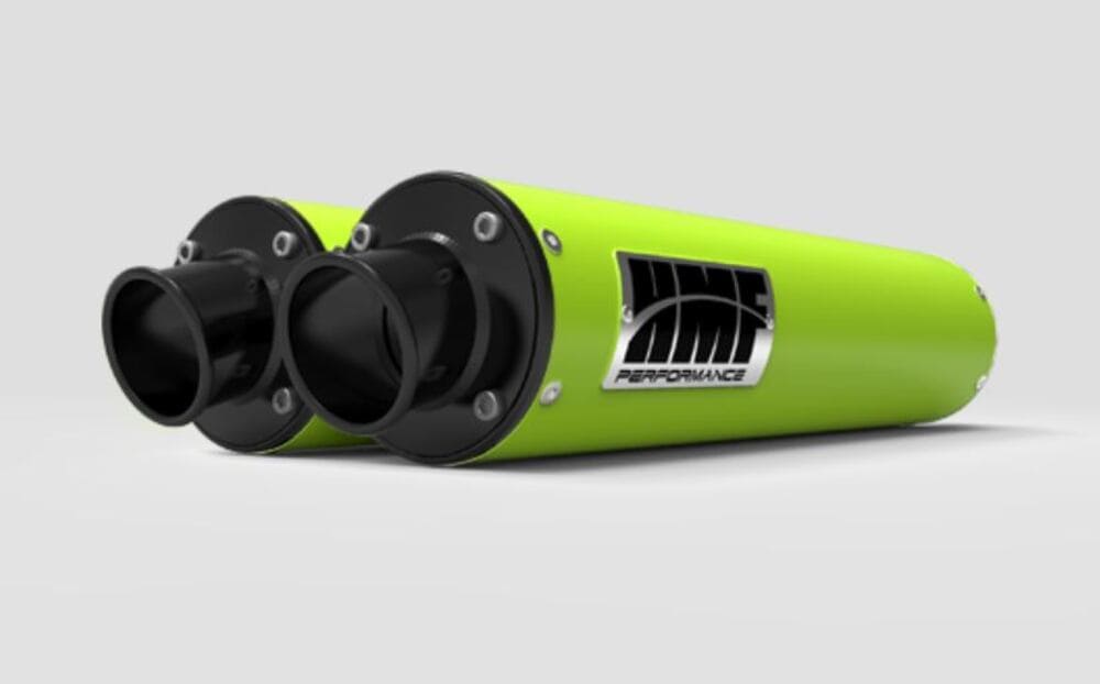 HMF Can-Am Maverick XDS Turbo Performance Dual Slip On Exhaust Systems