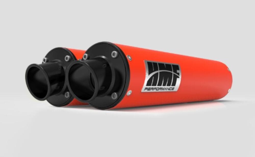 HMF Can-Am Maverick XDS Turbo Performance Dual Slip On Exhaust Systems