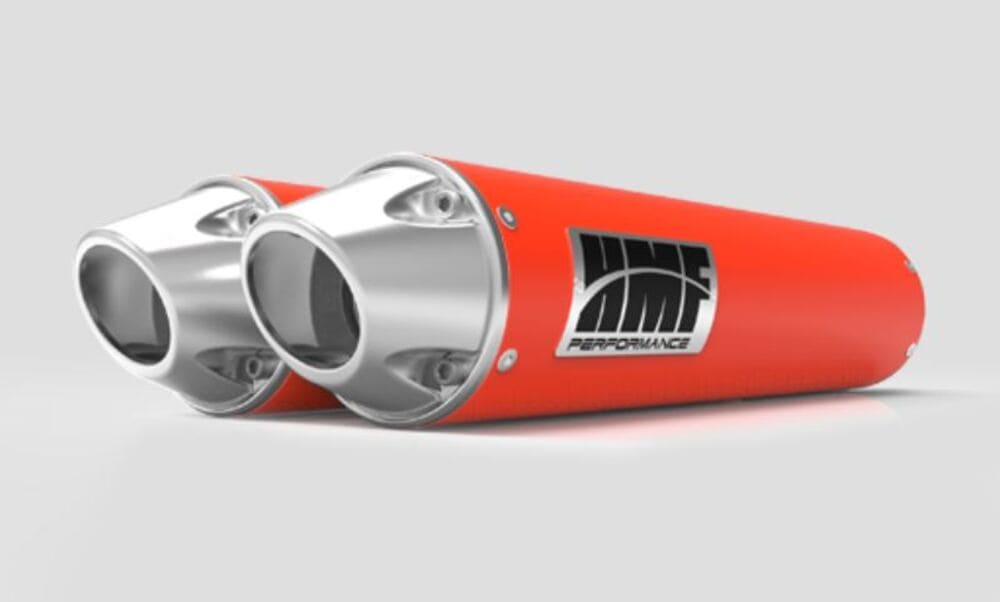 HMF Can-Am Maverick XDS Turbo Performance Dual Slip On Exhaust Systems
