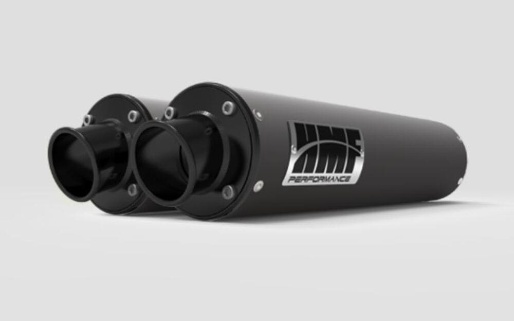 HMF Can-Am Maverick XDS Turbo Performance Dual Slip On Exhaust Systems