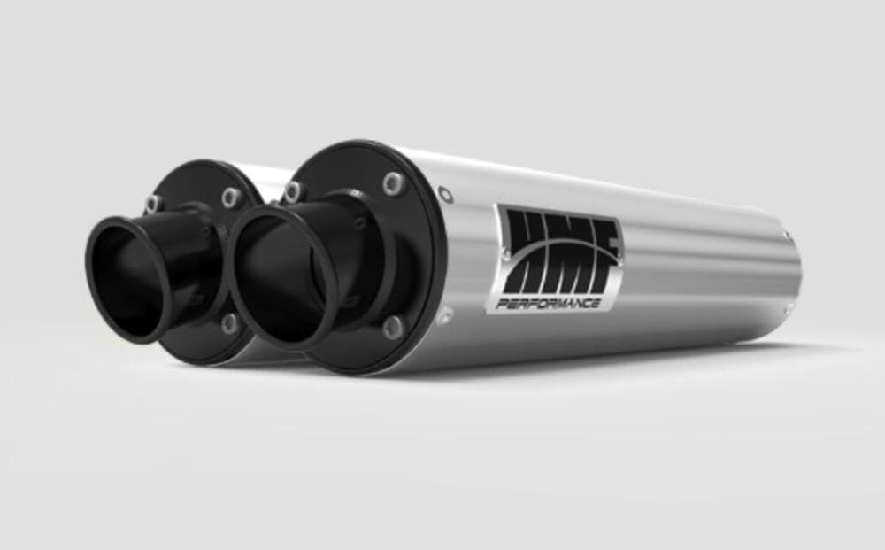 HMF Can-Am Maverick XDS Turbo Performance Dual Slip On Exhaust Systems