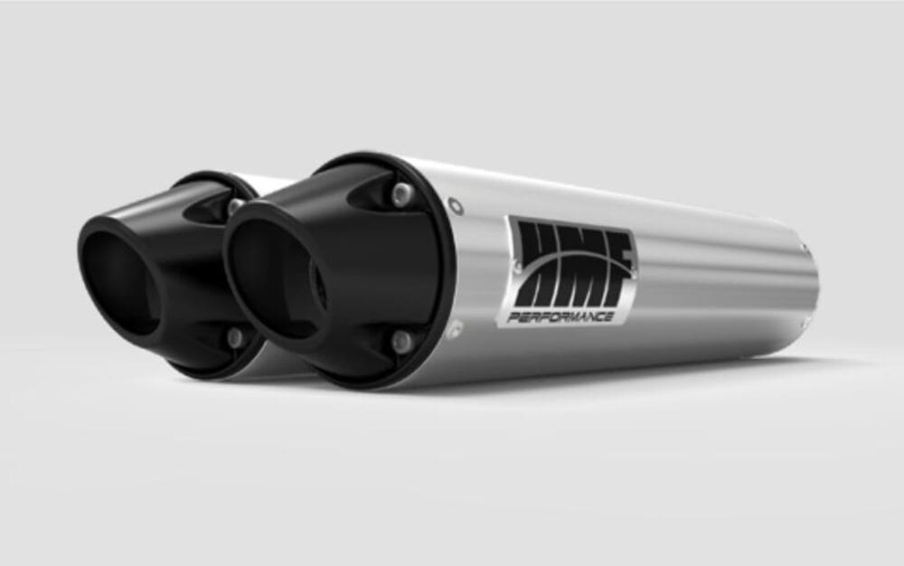 HMF Can-Am Maverick XDS Turbo Performance Dual Slip On Exhaust Systems