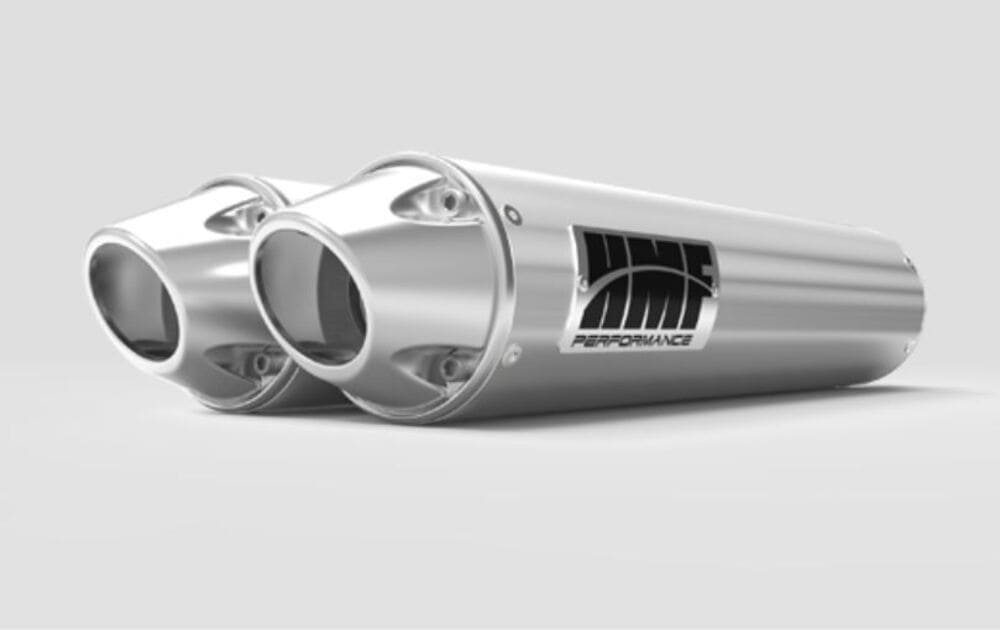 HMF Can-Am Maverick XDS Turbo Performance Dual Slip On Exhaust Systems