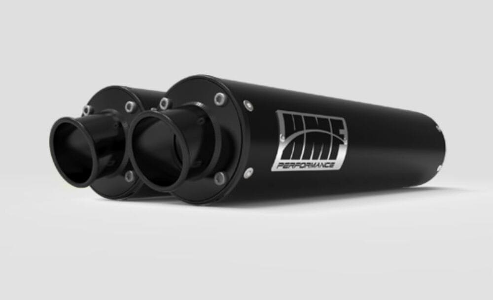 HMF Can-Am Maverick XDS Turbo Performance Dual Slip On Exhaust Systems