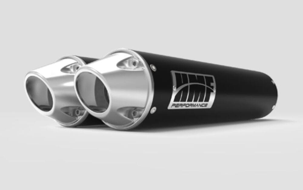 HMF Can-Am Maverick XDS Turbo Performance Dual Slip On Exhaust Systems