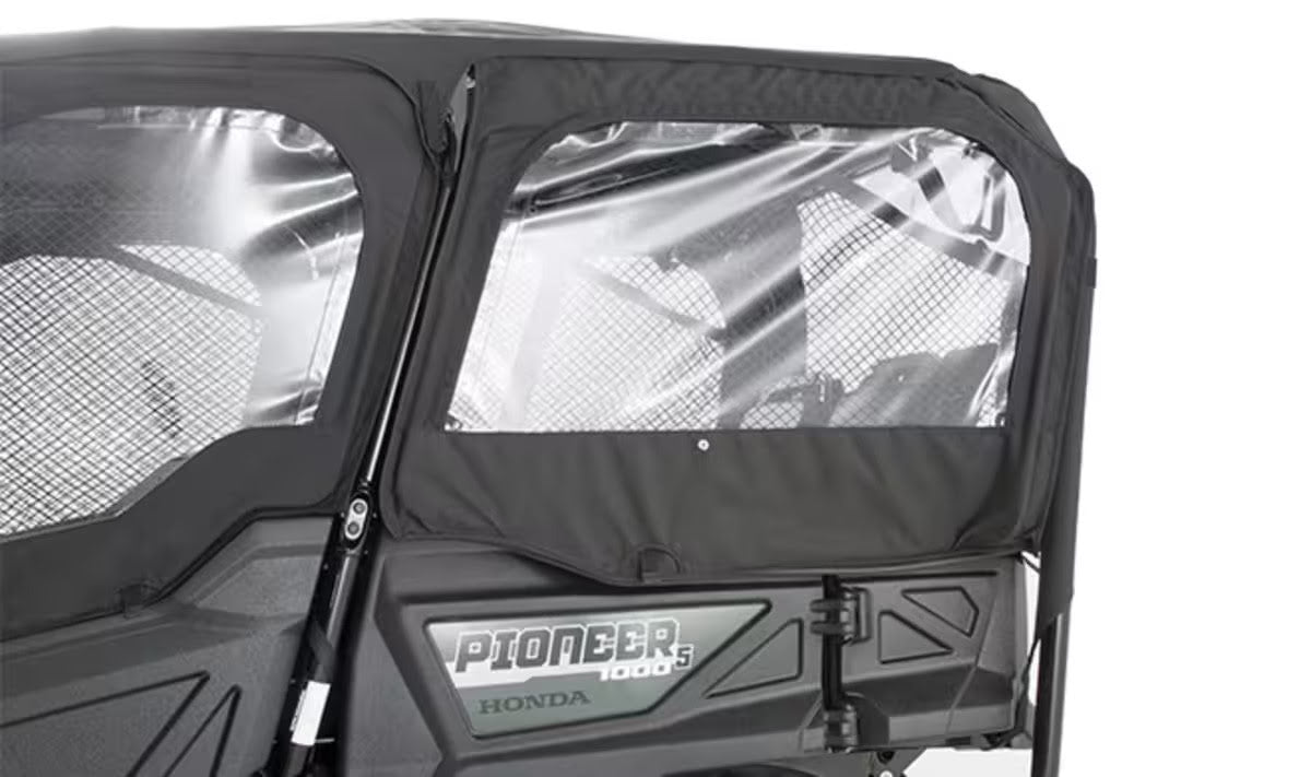 Honda '25 Pioneer 1000-5 Black Fabric Rear Doors