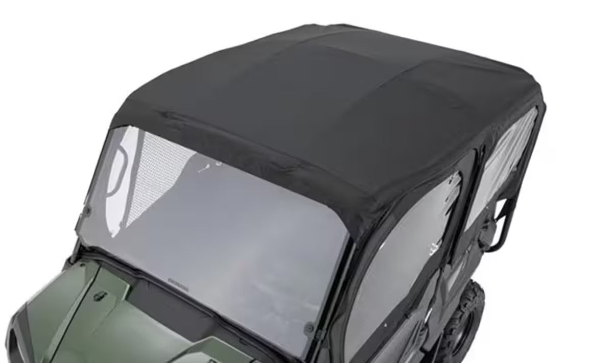 Honda '25 Pioneer 1000-5 Black Fabric Roof & Rear Panel