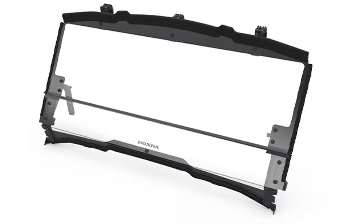 Honda '25 Pioneer 1000 Two-Piece Optical Poly Windscreen