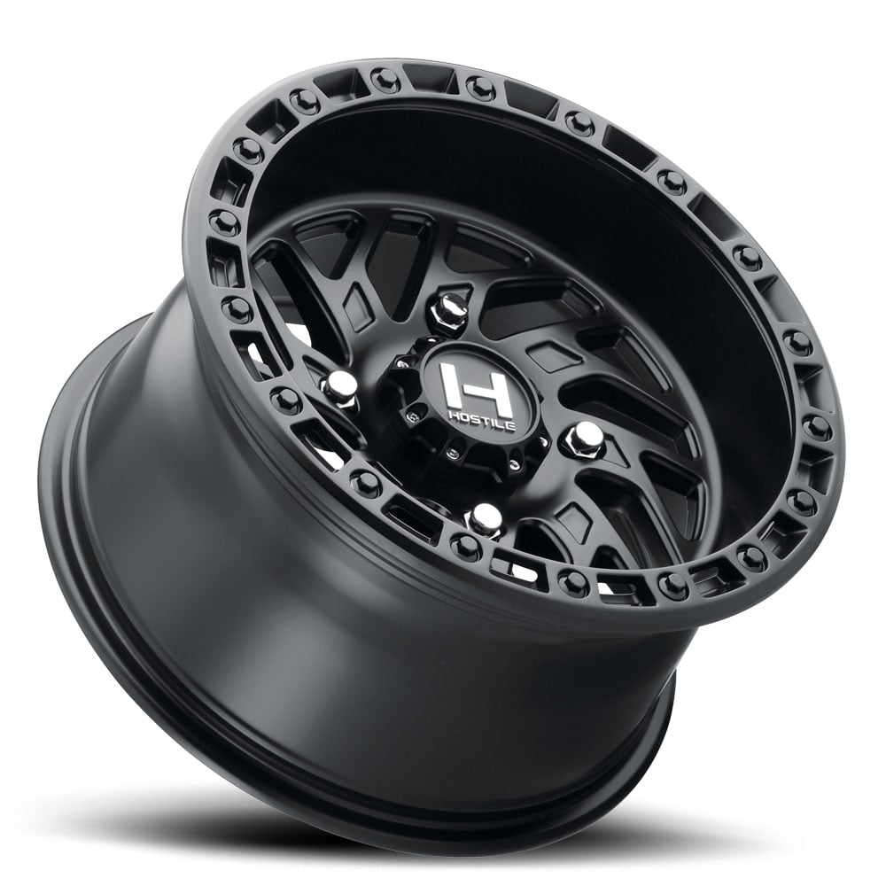 Hostile H116 Jigsaw UTV Wheel - Satin Black