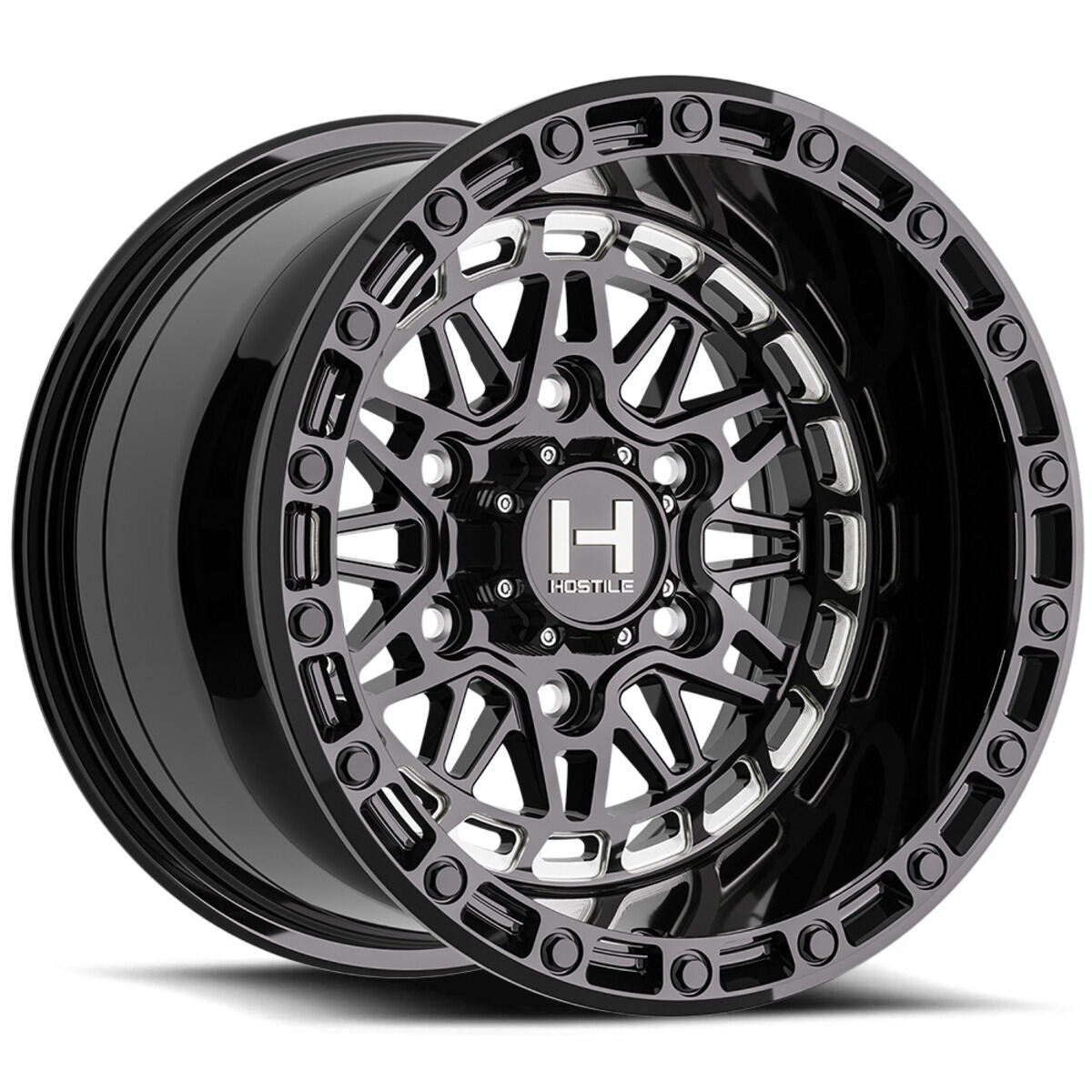 Hostile H150 Apex 6 Lug UTV Wheel - Blade Cut