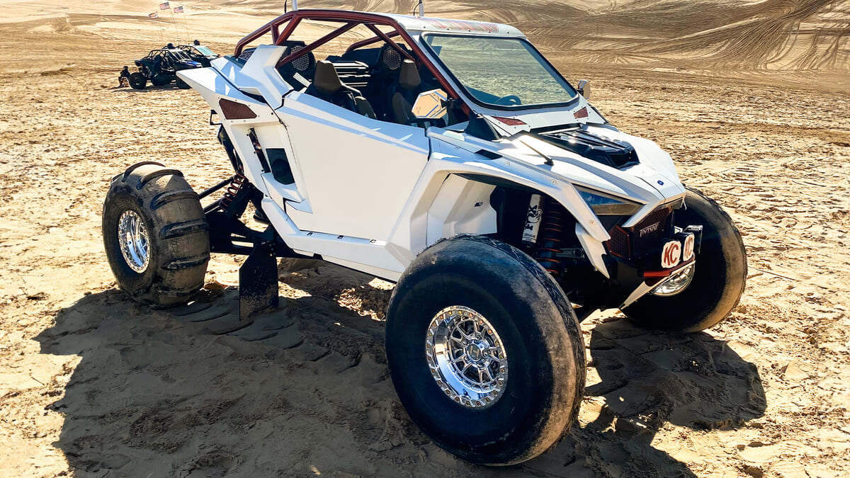 Hostile HF32 Forged Rival Beadlock Wheel Blade Cut - Satin Black