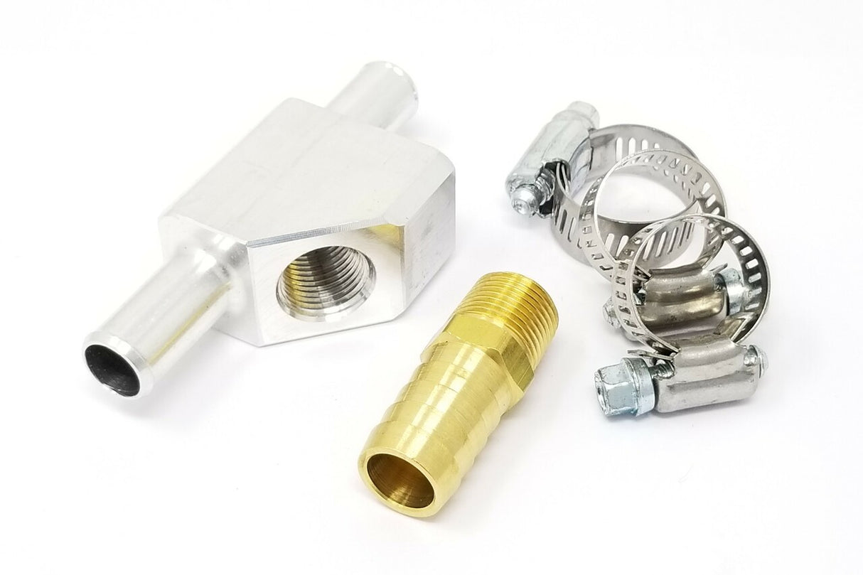 Ice Crusher Heaters 13mm (1/2'') Y Fitting and Hose Clamps